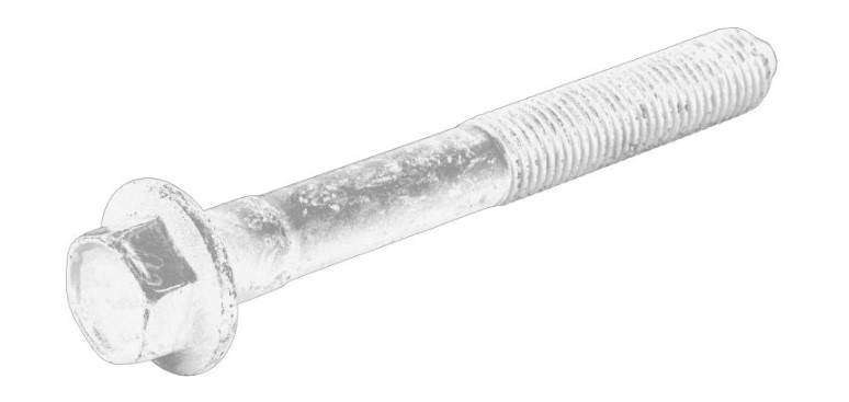 Bult, fram dämpare nedre