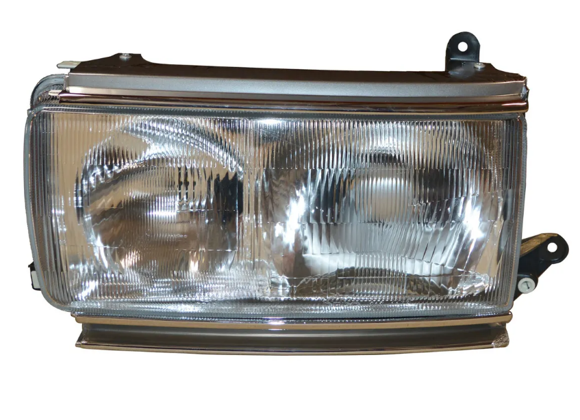 left headlight, manual adjust