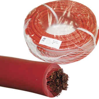 Akkukaapeli punainen 50mm²