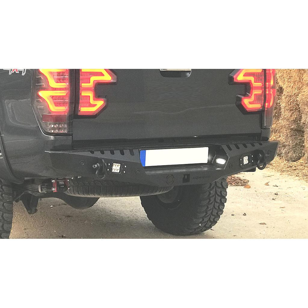 Rear steel bumper Hilux Vigo