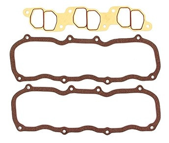 Rocker cover gasket set with Plenum gasket
