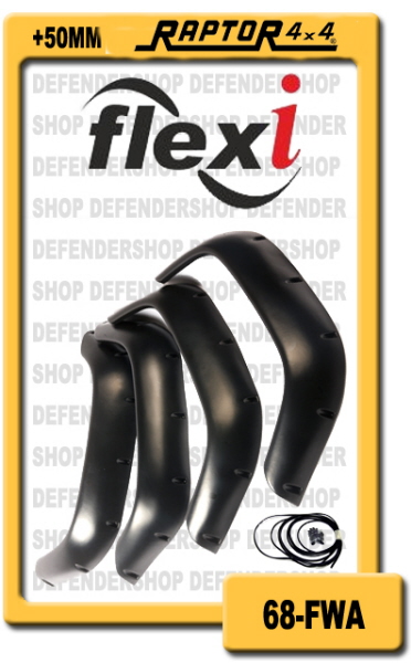 skärmbreddare Kit 12 CM för  defender