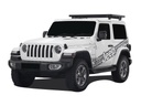 Jeep Wrangler JL 2-ovinen (2018-nykyinen) Extreme Slimline II 1/2 kattotelinesarja - Front Runner