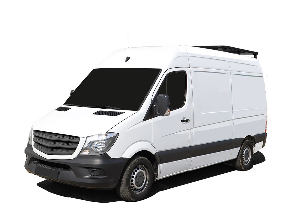MB Sprinter 128in/144in/170in / L1/L2/L3 / SWB/MWB/LWB Wheelbase w/o OEM Tracks (2006-Current) Slimline II 1/4 Roof Rack Kit