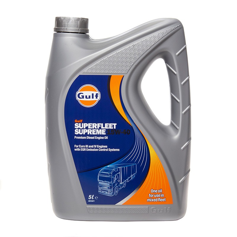 GULF SUPERFLEET SUPREME 15W40, 4L
