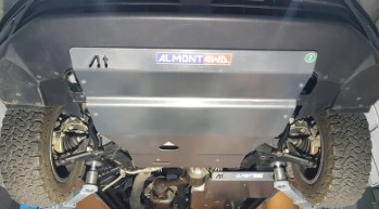 Panssar För Motor, Kylare,Främre Differential Och Styrväxel.