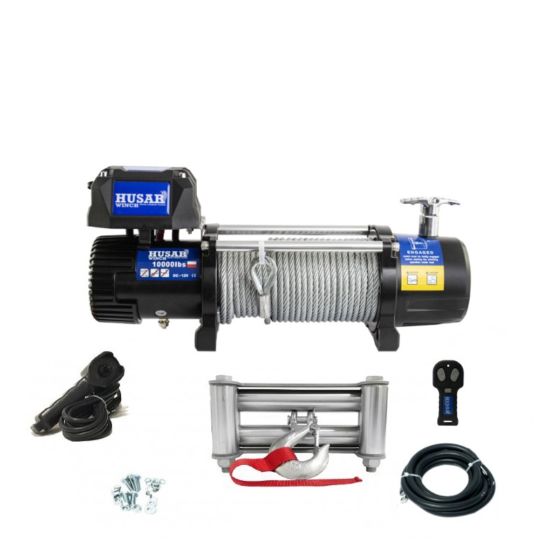 Husar vinch, 10000 lbs, rep, 12 V
