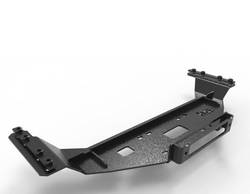 Hidden winch mount Sprinter 4x4 W906 2006-2013