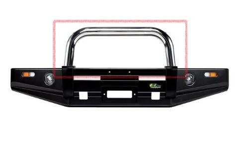 IRONMAN bumber add on loop rostfritt stål