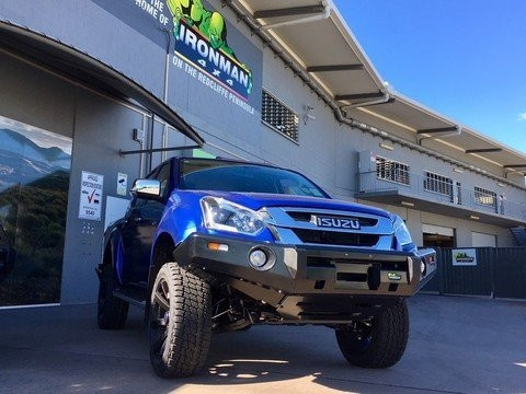 Steel winch bumber without bull bar D-max 17-19