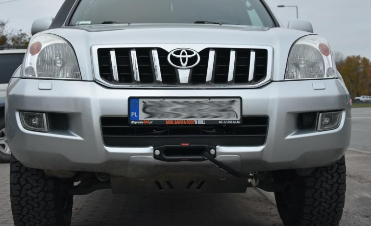 Hidden Winch Mount for OE bumper J120