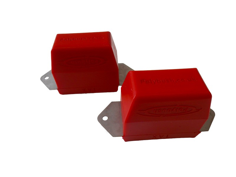 HD Pohjaanlyöntikumit taakse, +4cm, pari