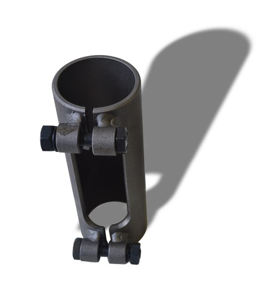 Tuki-/asennusrauta hydrauliselle ”bunpstopille”