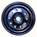 HD STEEL WHEEL 7X16 +8 BLACK FOR DISCOVERY II
