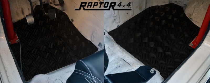 fram aluminium golvmatta Samurai