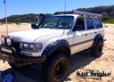 Fender flares, Toyota Land Cruiser 80 MONSTER 95mm