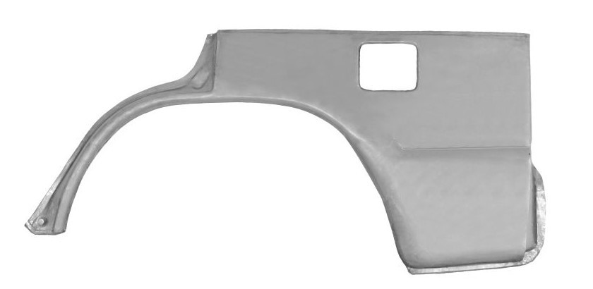 Rear fender repairt part Left