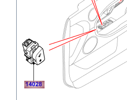 SWITCH - FRONT DOOR - CENTRAL