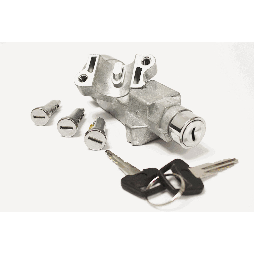 Complete Steering & Door lock set 02-