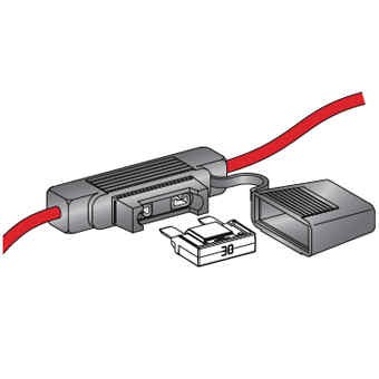 säkring box för 1. MAXI säkring