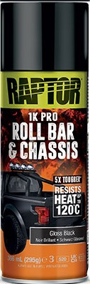 Raptor Roll Bar And Chassis Paint Gloss Black