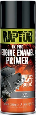 Raptor Engine Block Paint Primer Grey