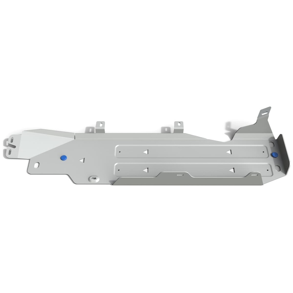 Jeep JK bränsle tank skyddsplåt aluminium 6mm 4D