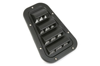 HI-FORCE AIR INTAKE SATIN BLACK  defender