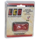 Led-äärivalo punainen 12/24V 58x35x19