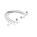 JEEP FRONT & REAR STAINLESS STEEL BRAKE LINES | 4-6IN LIFTS (XJ/YJ/TJ)