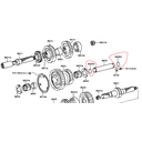 O-ring for transfer idler shaft