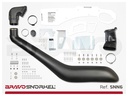 Bravo Snorkel Nissan Navara D23 2015 eteenpäin