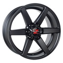 BARZETTA TERRENO MATTBLACK 7.5x17 6/139.7 ET35 CB106.2