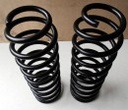 PAIR OF FRONT SPRINGS +5 CM BLACK