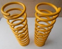 PAIR OF REAR SPRINGS +5 CM YELLOW